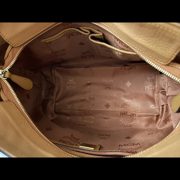 MCM Authentic Pre Loved 2 way Tote Bag - Picture 7 of 11